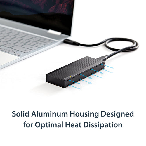 M.2 NVMe SSD Enclosure USB-C 10Gbps Portable Aluminum Case