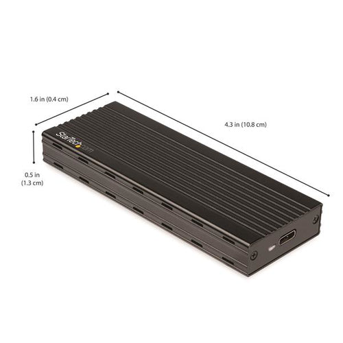 M.2 NVMe SSD Enclosure USB-C 10Gbps Portable Aluminum Case