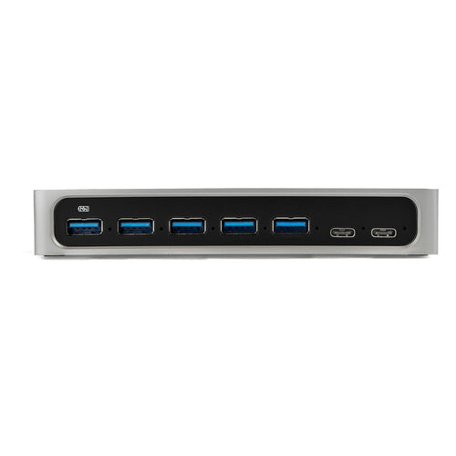 USB-C Hub 7 Port with Fast Charge 5x USB-A 2x USB-C 5Gbps