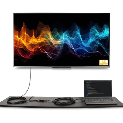 StarTech 33FT HDMI Signal Booster - 8K 60Hz AV Extender, Active HDMI 2.1 Repeater