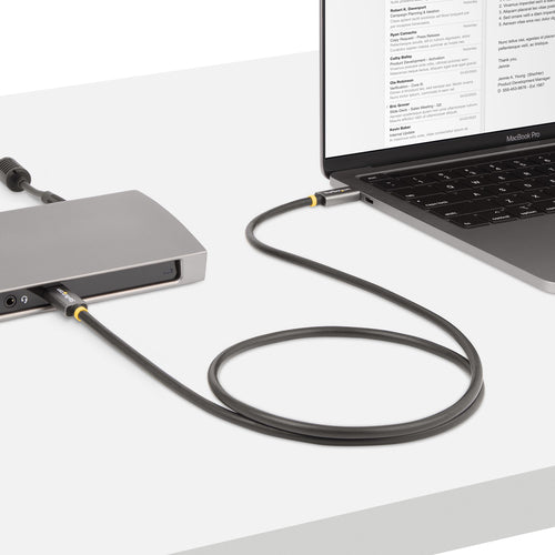 USB4 3ft USB-C Cable 40 Gbps 100W Power Delivery 8K Support