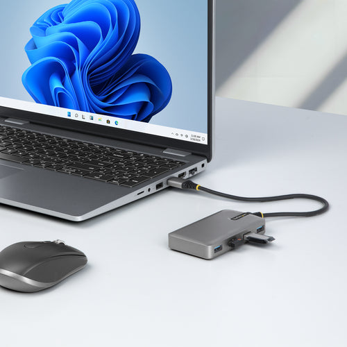 USB Hub StarTech.com 4-Port USB 3.0 5Gbps Bus Powered - 5G4AB-USB-A-HUB