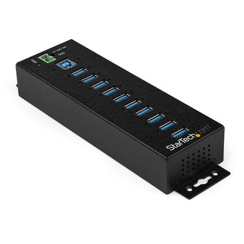 USB Hub StarTech 10-Port USB 3.0 High-Speed ESD Protection Metal