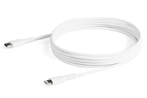 USB-C to Lightning Cable StarTech.com 6ft MFi Certified Durable Aramid Fiber - RUSBCLTMM2MW