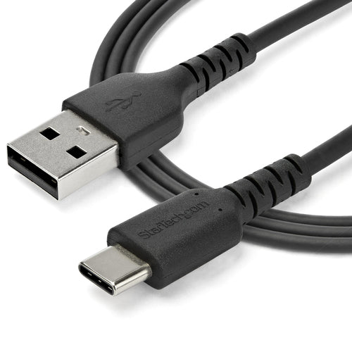 USB Cable StarTech.com RUSB2AC2MB 6.6ft 3A USB-A to USB-C Rugged Charge & Sync - RUSB2AC2MB