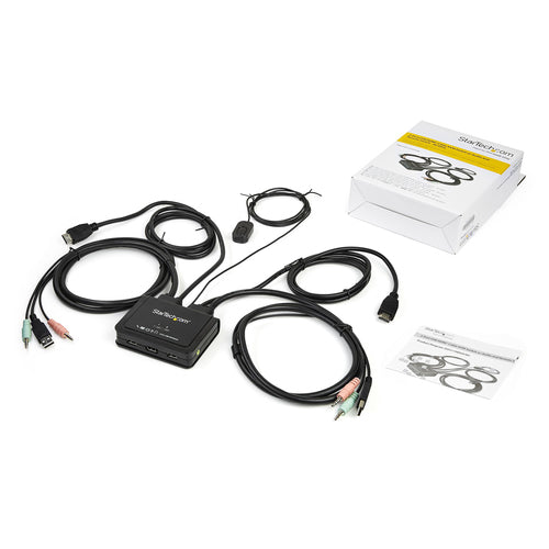 KVM Switch StarTech.com SV211HDUA4K 2 Port HDMI 4K 60Hz USB - SV211HDUA4K
