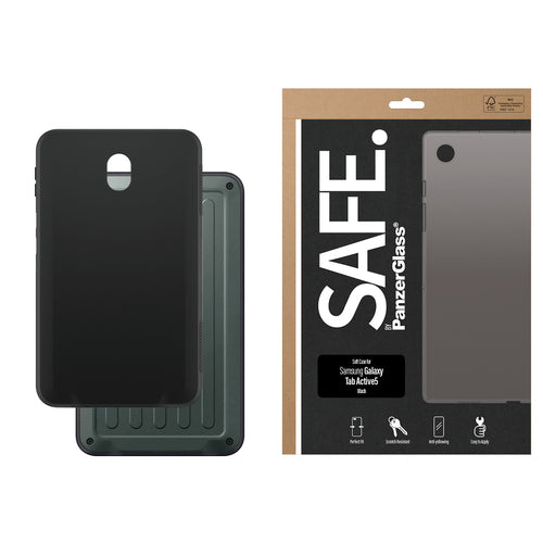 PanzerGlass SAFE. by ® TPU Case Black Samsung Galaxy Tab Active5 mobile phone case