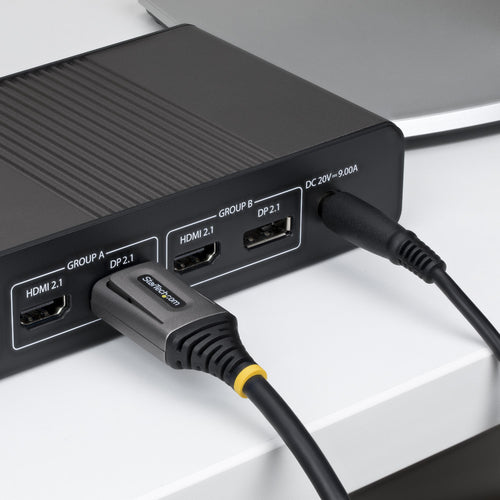 DisplayPort Cable StarTech.com DP21V-50C 8K 60Hz 50cm Male-Male - DP21V-50C-DP54-CABLE