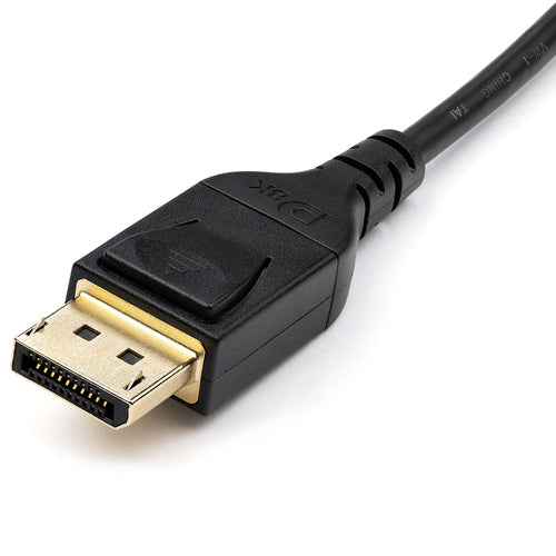 Mini DisplayPort to DisplayPort 1.4 Cable 6ft 8K 60Hz HBR3 Slim