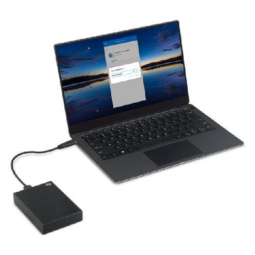 Seagate One Touch 2TB External Hard Drive USB 3.2 Gen 1 Black