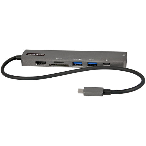 USB-C Multiport Adapter Hub StarTech DKT30CHSDPD1 4K 60Hz HDMI Gigabit Ethernet 100W Charging
