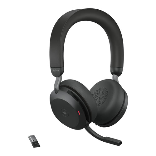 Headset Jabra Evolve2 75 USB-A Wireless Black 20-20000Hz Office