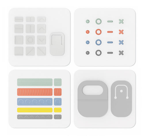 Microsoft Surface Adaptive Kit self-adhesive label
