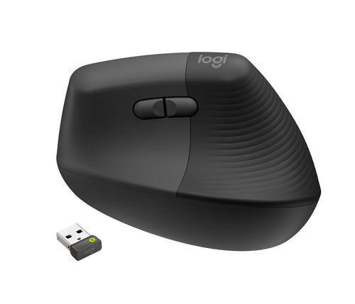 Mouse Logitech Lift Vertical Ergonomic 4000 DPI Right-hand Wireless Bluetooth - 910-006494