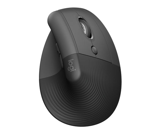 Mouse Logitech Lift Vertical Ergonomic 4000 DPI Right-hand Wireless Bluetooth - 910-006494