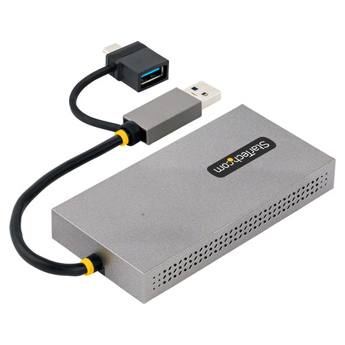 USB to Dual HDMI Adapter StarTech.com 4K30Hz 1080p USB-A/C - 107B-USB-HDMI