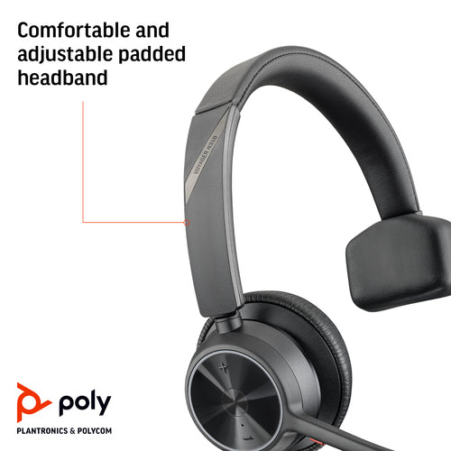 Headset HP Poly Voyager 4310 USB-A 122g - 76U48AA