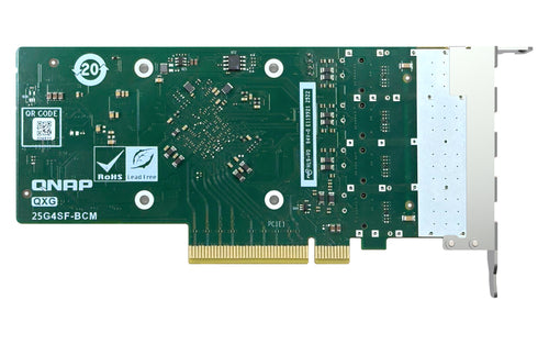 QNAP QXG-25G4SF-BCM network card