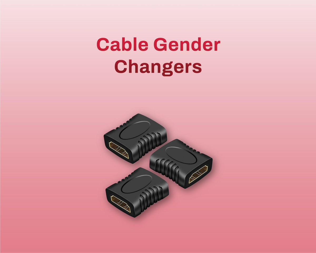 Cable Gender Changers