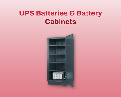 UPS Batteries & Battery Cabinets