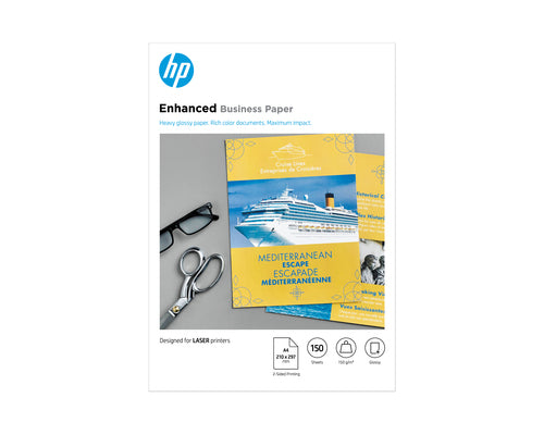 HP Professional Glossy Laser Paper 150 gsm-150 sht/A4/210 x 297 mm printing paper