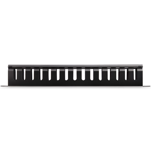 StarTech.com CMDUCT1UX 1U Horizontal Cable Management Duct - Black Steel for 19" Racks