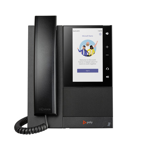 Business Media Phone HP Poly CCX 505 24 Lines LCD Android 12 - 82Z79AA