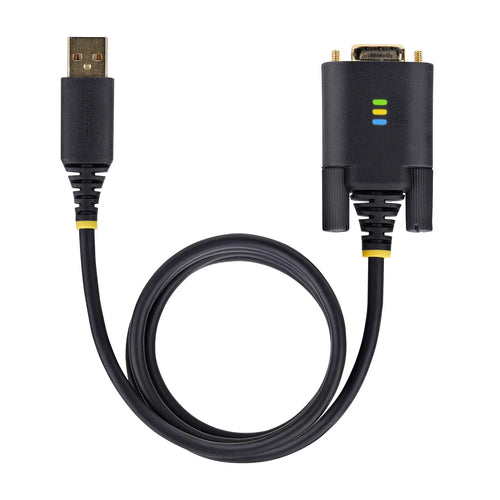 Serial Adapter Cable StarTech.com 6.6ft USB-A to DB9 FTDI Null Modem - 1P6FFCN-USB-SERIAL