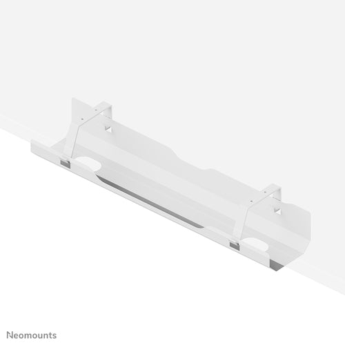 Cable Tray Neomounts ADS07-122WH Screw-Mounted Steel Desk Organizer - ADS07-122WH