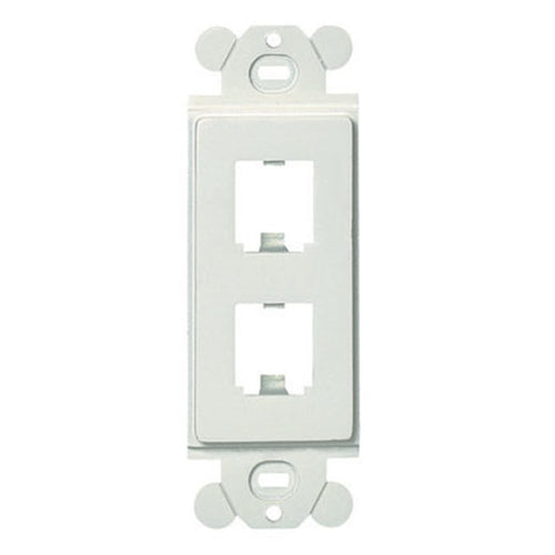 Panduit CFG2WH socket-outlet