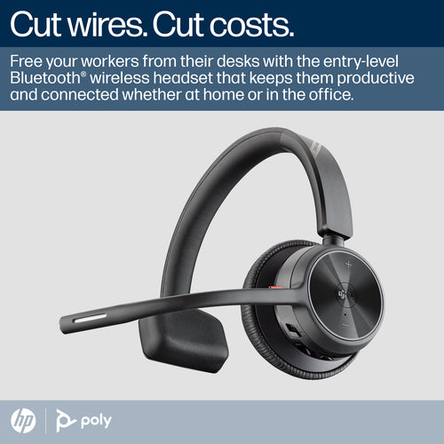 USB-C Headset HP Poly Voyager 4310-M Microsoft Teams Certified Wireless 20-20000Hz - 77Y97AA