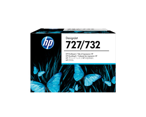 Printhead HP 727/732 DesignJet Thermal Inkjet Cyan Magenta Yellow - B3P06A