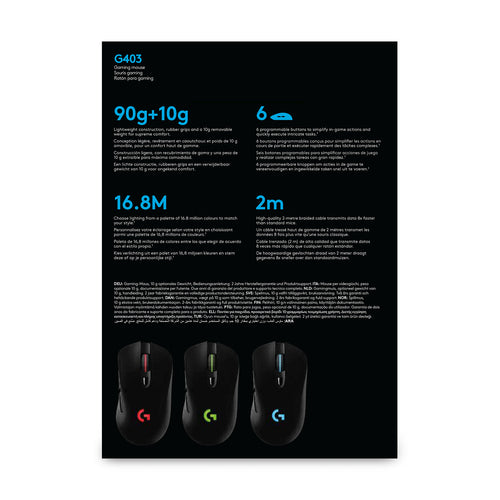 Logitech G 910-005633 mouse