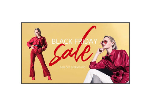 110 Inch 4K UHD Digital Signage Display LCD Wi-Fi