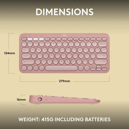 Logitech Pebble Keys 2 K380s keyboard
