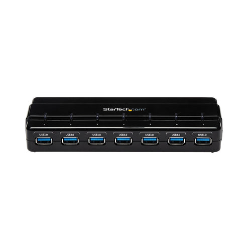 USB Hub StarTech 7-Port USB 3.0 5Gbps Black Plastic Desktop