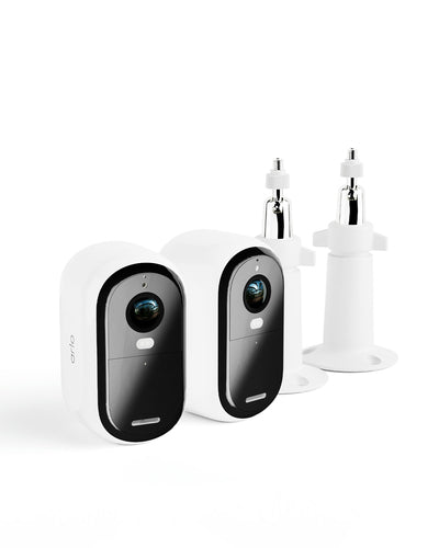 Arlo Essential 2 FHD Outdoor Camera 2pack W/2-Wall Mount Retail BDL