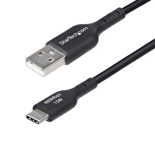 USB Cable StarTech.com USB2AC1MNC 3ft USB-A to USB-C 3A USB 2.0 - USB2AC1MNC