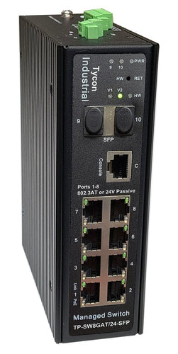 Tycon Systems TP-SW8GAT/24-SFP network switch
