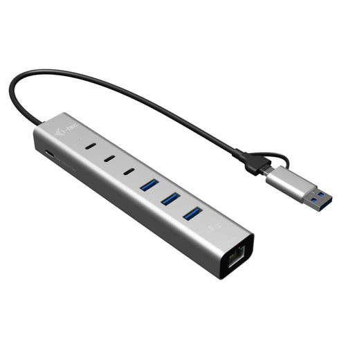 i-tec CAHUBMETAL6LANPD interface hub