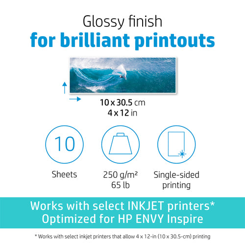 HP Adv Photo Paper Glossy 5x5in20Sht