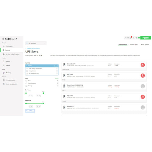Software License APC EcoStruxure IT Expert 5-Year Remote Monitoring Subscription