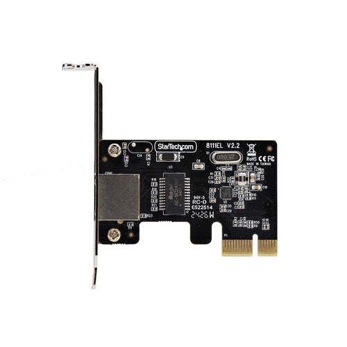 Network Adapter StarTech.com ST1000SPEX2LT 1-Port Gigabit PCIe Low-Profile 1000Mbit/s Internal - ST1000SPEX2LT