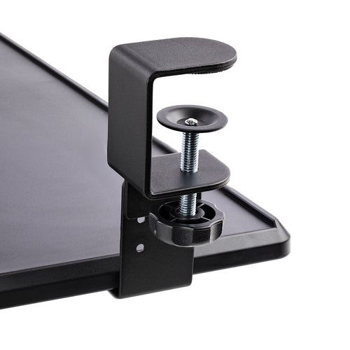 Keyboard Tray StarTech.com Clamp-on Ergonomic Holder Up to 12kg Height Adjustable - KEYBOARD-TRAY-CLAMP1