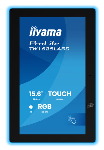 Meeting Room Display iiyama TW1625LASC-B3PNR 15.6in 1920x1080 20ms LED - TW1625LASC-B3PNR
