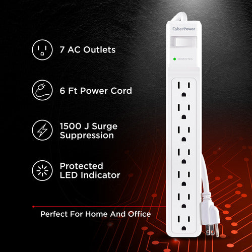 CyberPower CSB706W surge protector
