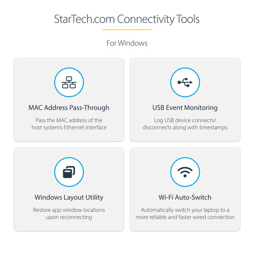 Docking Station StarTech.com DKM31C3HVCPD 4K 60Hz USB-C 100W PD Mini Dock - DKM31C3HVCPD