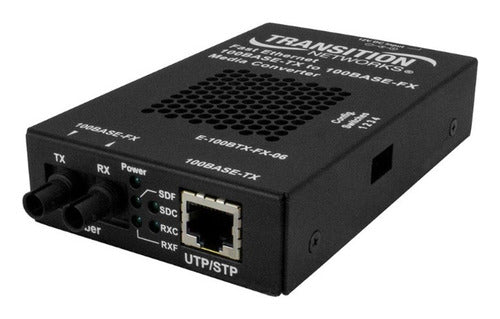Lantronix E-100BTX-FX-06-NA network media converter