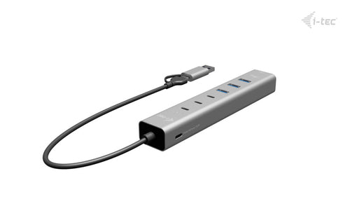 i-tec CAHUBMETAL6LANPD interface hub