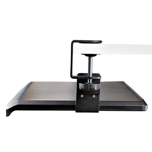 Keyboard Tray StarTech.com Clamp-on Ergonomic Holder Up to 12kg Height Adjustable - KEYBOARD-TRAY-CLAMP1